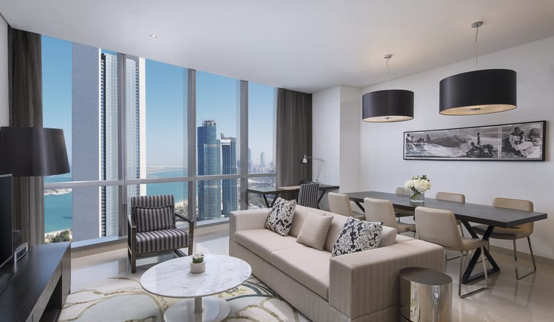 AUHETCI - Two Bedroom Apartment - Livingroom